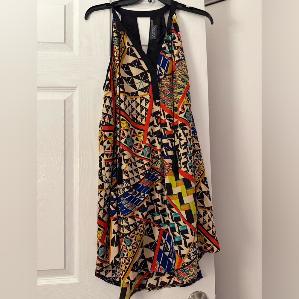 Geometric Patterned Dress